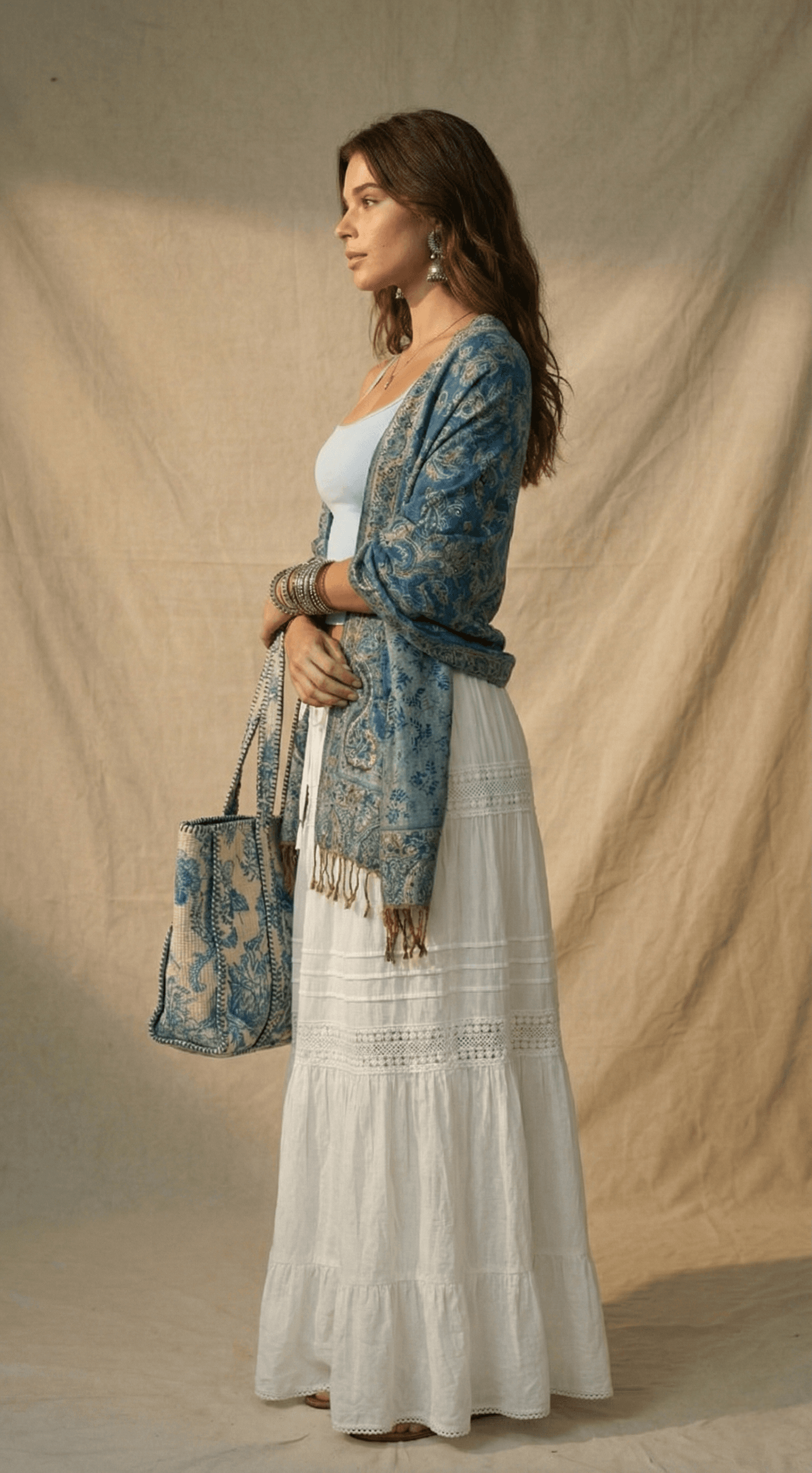 Rani Royale Embroidered Sharara Set view 3